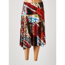 PAUSE CAFE - Jupe mi-longue noir en polyester - Femme - Taille 38 - Modz