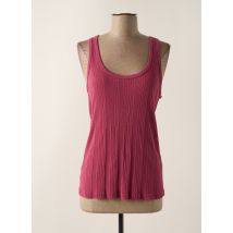 PAKO LITTO - Débardeur rose en coton - Femme - Taille 38 - Modz