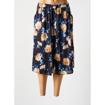 LA PETITE ETOILE - Jupe mi-longue bleu en polyester - Femme - Taille 36 - Modz