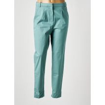 ESPRIT - Pantalon chino bleu en coton - Femme - Taille 36 - Modz
