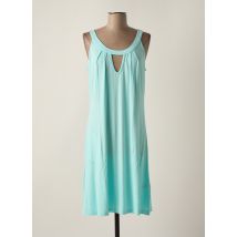 HAJO - Robe de plage bleu en viscose - Femme - Taille 38 - Modz