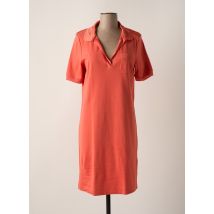 CONCEPT K - Robe mi-longue orange en coton - Femme - Taille 40 - Modz