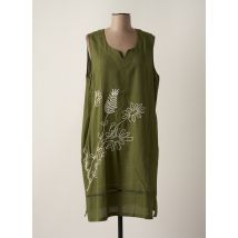 EGATEX - Robe mi-longue vert en viscose - Femme - Taille 42 - Modz