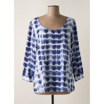 L'ATELIER D'ANNA - Blouse bleu en viscose - Femme - Taille 40 - Modz