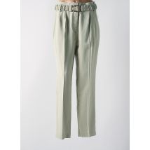 MORGAN - Pantalon droit vert en viscose - Femme - Taille 40 - Modz