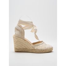 SAN MARINA - Espadrilles beige en textile - Femme - Taille 39 - Modz