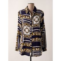 SIGNATURE - Chemisier bleu en viscose - Femme - Taille 40 - Modz
