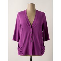 VERPASS - Veste casual violet en viscose - Femme - Taille 46 - Modz