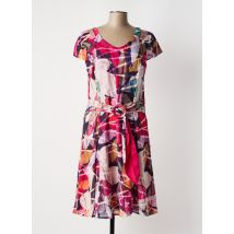 ALLIANCE - Robe mi-longue rouge en modal - Femme - Taille 42 - Modz