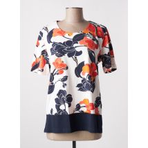 BRANDTEX - T-shirt blanc en coton - Femme - Taille 40 - Modz
