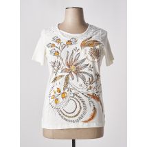 BAGORAZ - T-shirt blanc en coton - Femme - Taille 44 - Modz