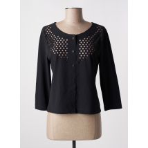CASSIOPEE - Chemisier noir en polyamide - Femme - Taille 40 - Modz