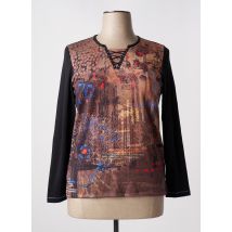 BAGORAZ - T-shirt noir en coton - Femme - Taille 44 - Modz