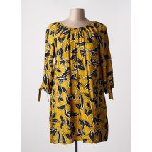 CISO - Tunique manches longues jaune en viscose - Femme - Taille 42 - Modz