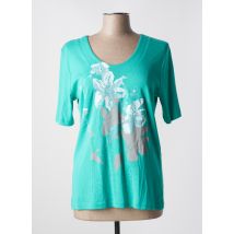 SIGNATURE - T-shirt vert en coton - Femme - Taille 40 - Modz