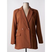MELITEA - Blazer marron en polyester - Femme - Taille 40 - Modz