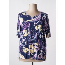 5713240877626 - T-shirt violet en viscose - Femme - Taille 44 - Modz