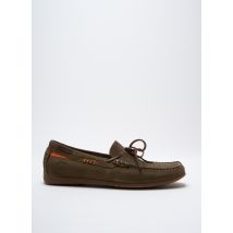 FLUCHOS - Chaussures bâteau vert en cuir - Homme - Taille 41 - Modz