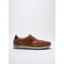 FLUCHOS - Sandales/Nu pieds marron en cuir - Homme - Taille 44 - Modz