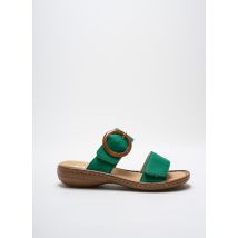 RIEKER - Mules/Sabots vert en autre matiere - Femme - Taille 36 - Modz