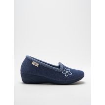 LA MAISON DE L'ESPADRILLE - Chaussons/Pantoufles bleu en textile - Femme - Taille 36 - Modz