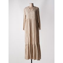 INDI & COLD - Robe longue beige en viscose - Femme - Taille 34 - Modz