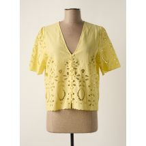 INDI & COLD - Chemisier jaune en coton - Femme - Taille 32 - Modz
