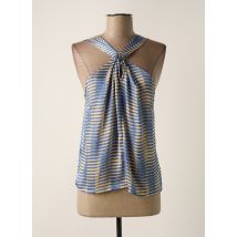 MUS & BOMBON - Top bleu en polyester - Femme - Taille 40 - Modz