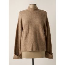 Y.A.S - Pull beige en nylon - Femme - Taille 38 - Modz
