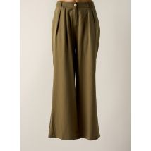 MUS & BOMBON - Pantalon large vert en lyocell - Femme - Taille 40 - Modz