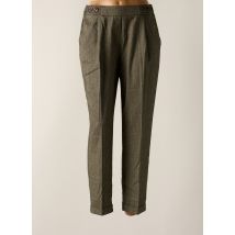 INDI & COLD - Pantalon droit gris en polyester - Femme - Taille 44 - Modz