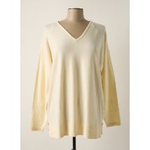 ONLY CARMAKOMA - Pull beige en viscose - Femme - Taille 46 - Modz