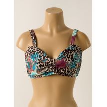 ONLY - Haut de maillot de bain beige en nylon - Femme - Taille 50 - Modz