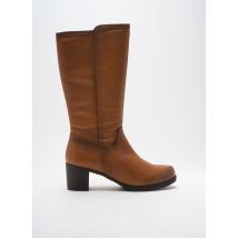 YOKONO - Bottes marron en cuir - Femme - Taille 37 - Modz