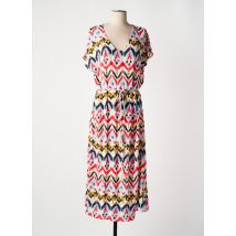 ÉTYMOLOGIE - Robe longue blanc en viscose - Femme - Taille 40 - Modz