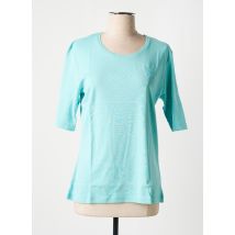 M.X.O - T-shirt bleu en coton - Femme - Taille 44 - Modz