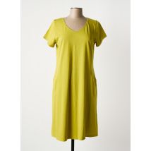 AGATHE & LOUISE - Robe mi-longue vert en coton - Femme - Taille 44 - Modz