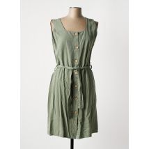 LA PETITE NÎMOISE - Robe mi-longue vert en lyocell - Femme - Taille 42 - Modz