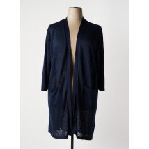 M.X.O - Gilet manches longues bleu en viscose - Femme - Taille 46 - Modz