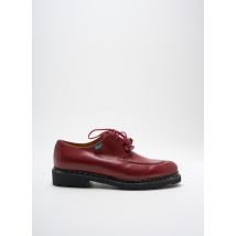 PARABOOT - Derbies rouge en cuir - Femme - Taille TU - Modz