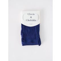 CLOVIS & CLOTHILDE - Collants bleu en polyamide - Femme - Taille 1 - Modz
