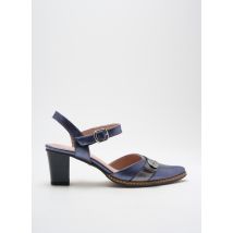 DORKING - Sandales/Nu pieds bleu en cuir - Femme - Taille 37 - Modz