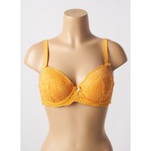 ESCORT - Soutien-gorge jaune en polyamide - Femme - Taille 85D - Modz