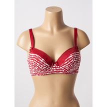 ESCORT - Soutien-gorge rouge en polyamide - Femme - Taille 85D - Modz