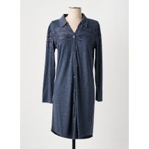 LINGADORE - Chemise de nuit bleu en polyester - Femme - Taille 38 - Modz