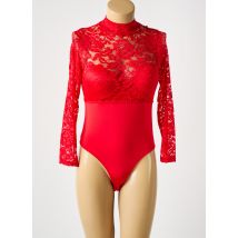 ADMAS - Body lingerie rouge en polyamide - Femme - Taille 42 - Modz