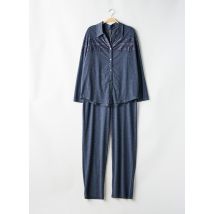 LINGADORE - Pyjama bleu en polyester - Femme - Taille 44 - Modz