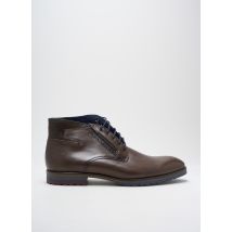 FLUCHOS - Bottines/Boots marron en cuir - Homme - Taille 46 - Modz