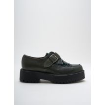MINKA DESIGN - Derbies vert en cuir - Femme - Taille 36 - Modz