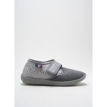 LA VAGUE - Chaussons/Pantoufles argent en textile - Femme - Taille 40 - Modz